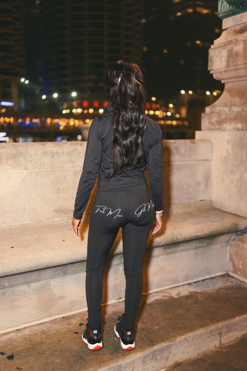 F**k Men Get Money Legging Set